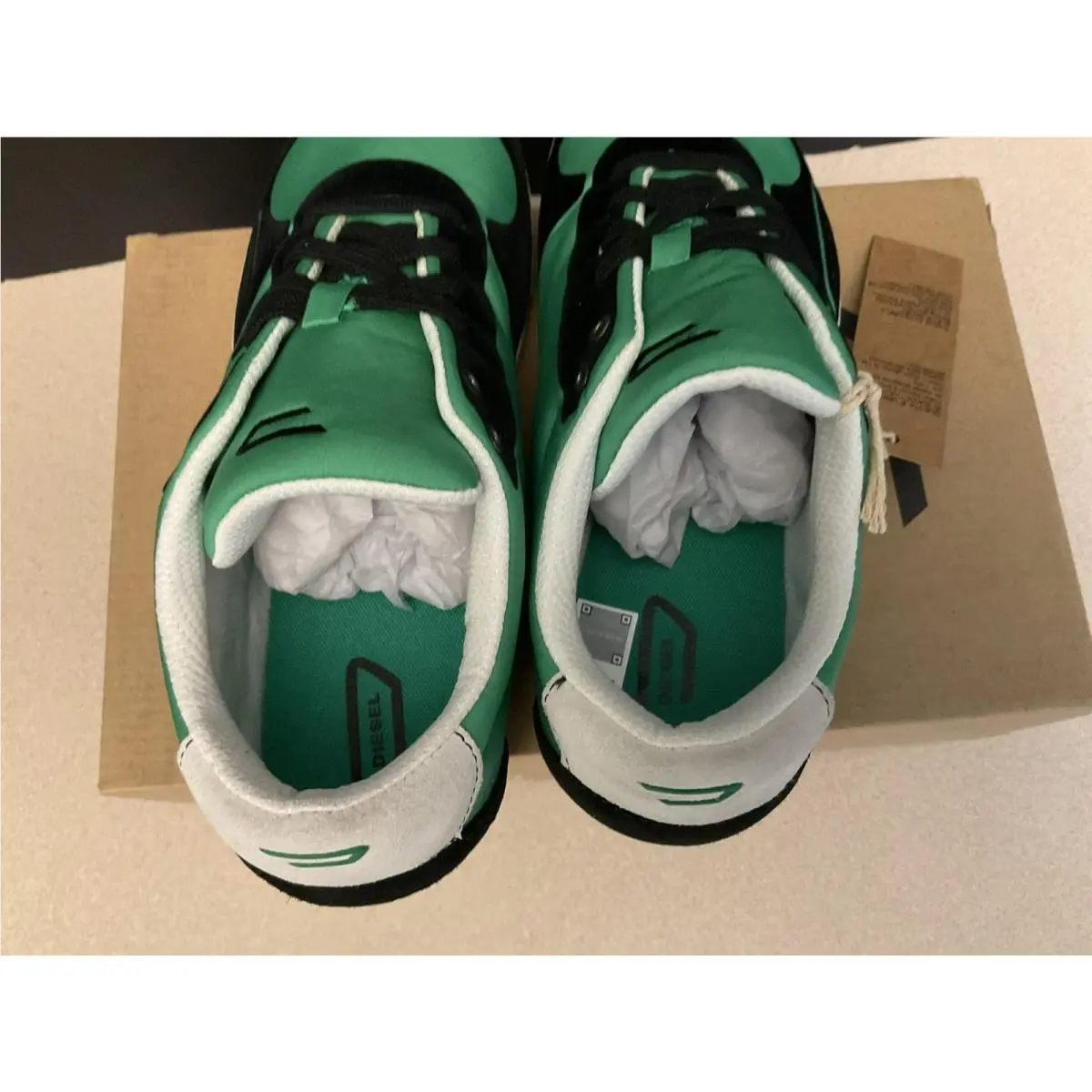 Diesel shoes - Diesel “The Bays” - Green/Black/Red 4