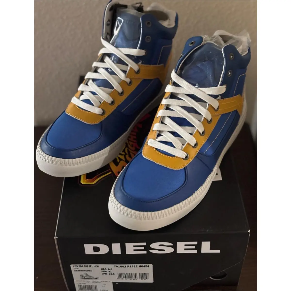 Diesel shoes - V is for Diesel - for - Blue 2