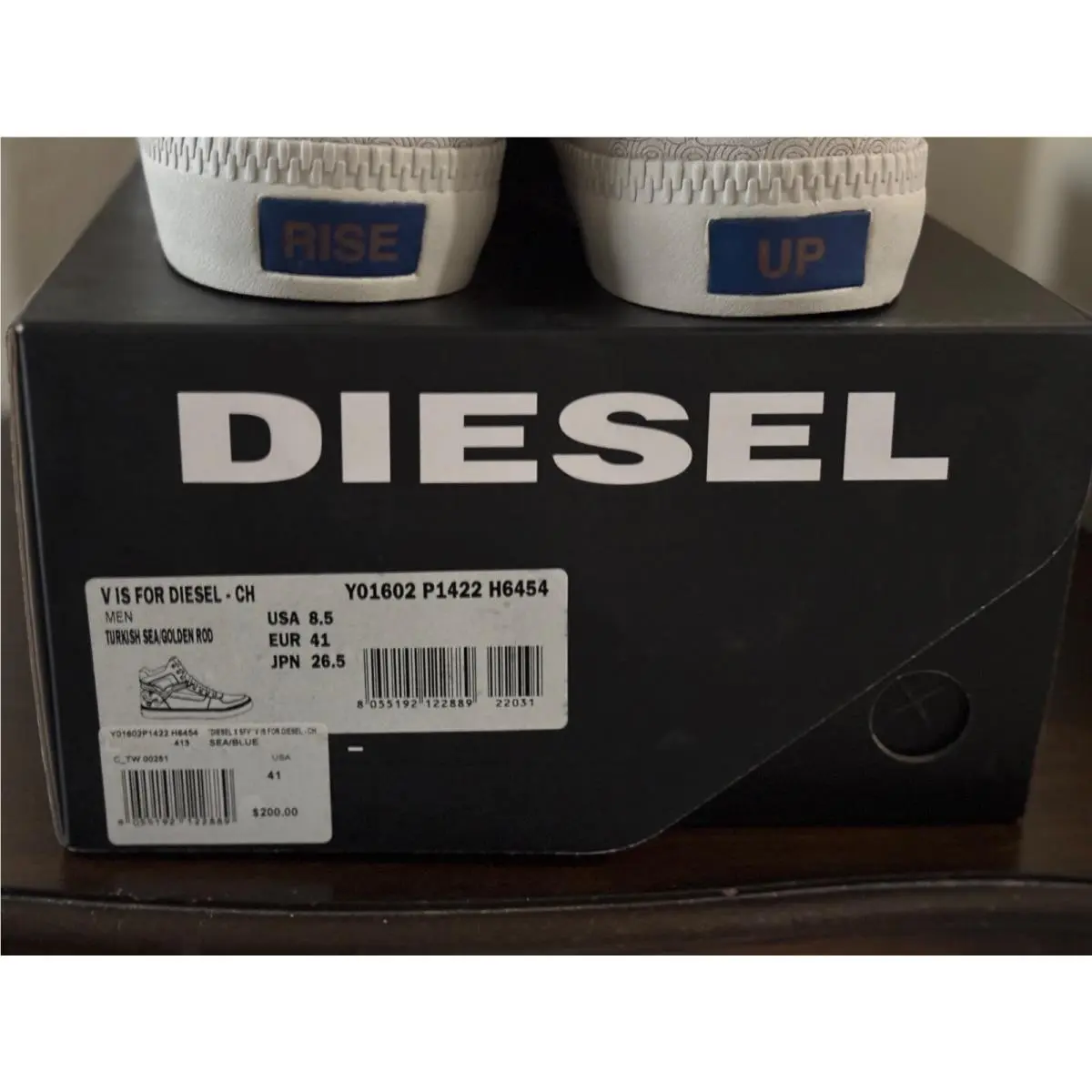 Diesel shoes - V is for Diesel - for - Blue 6