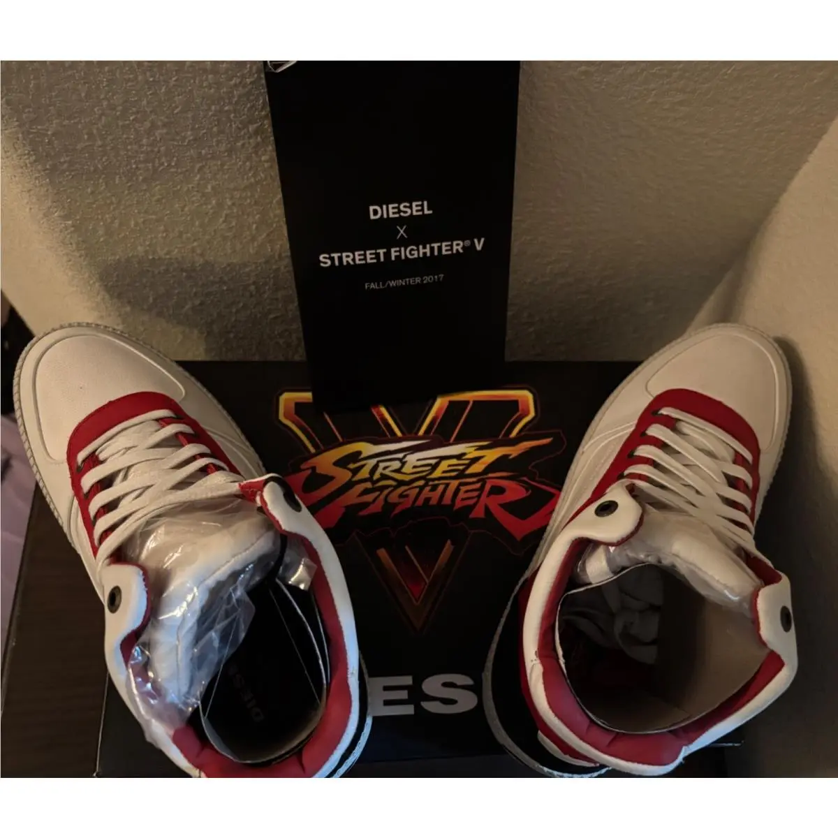 Diesel shoes - V is for Diesel - for - white,red,black 4