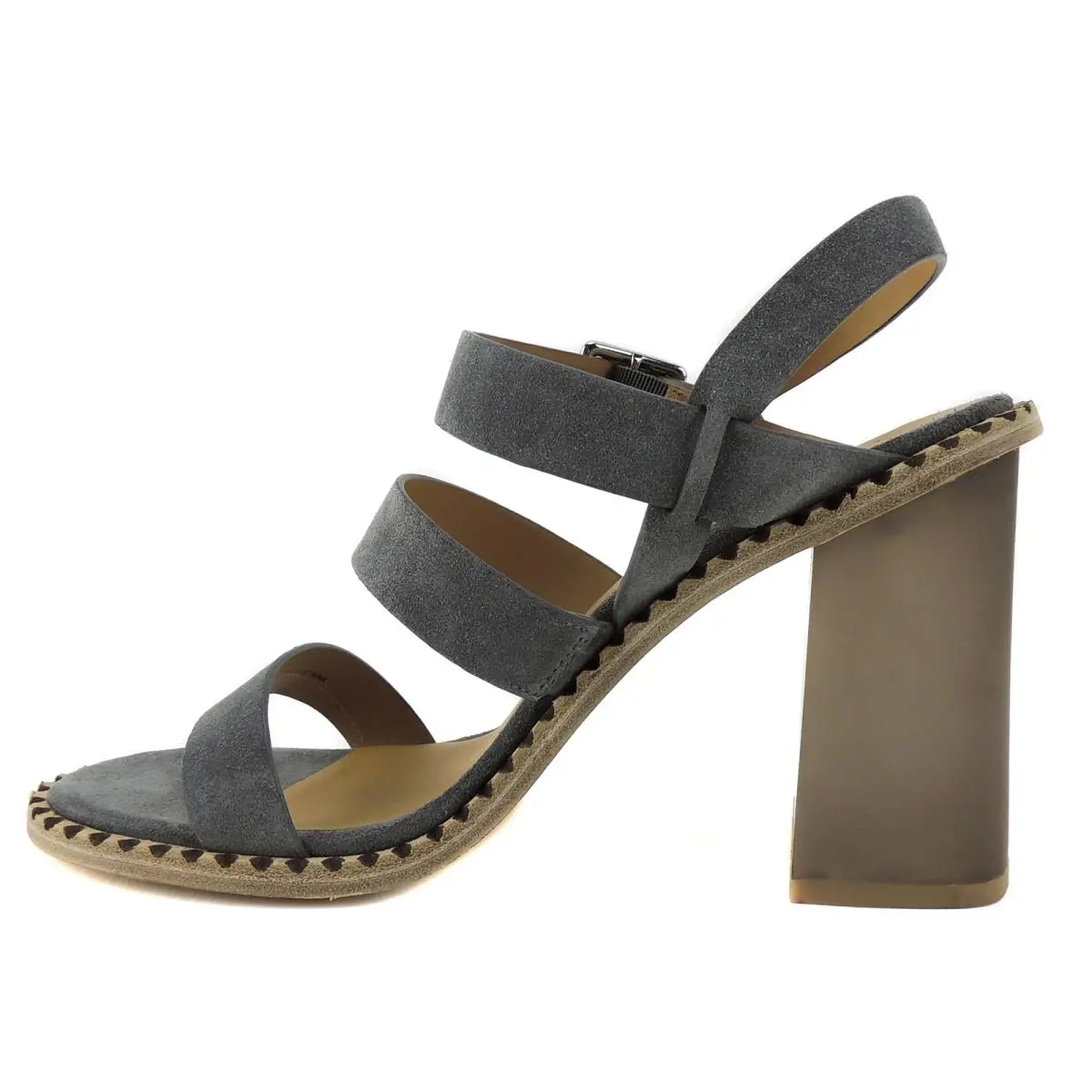 Marc Jacobs shoes - MIX IT UP CLEAR HEELED Sandals 9M - Gray (UPC: 888877474588) 1