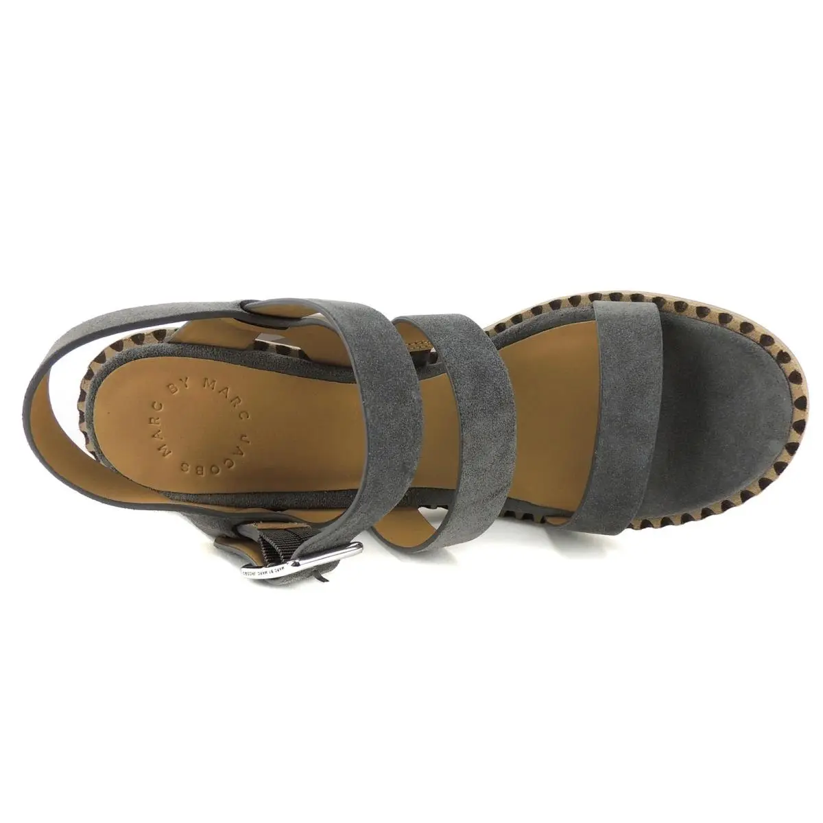 Marc Jacobs shoes - MIX IT UP CLEAR HEELED Sandals 9M - Gray (UPC: 888877474588) 3