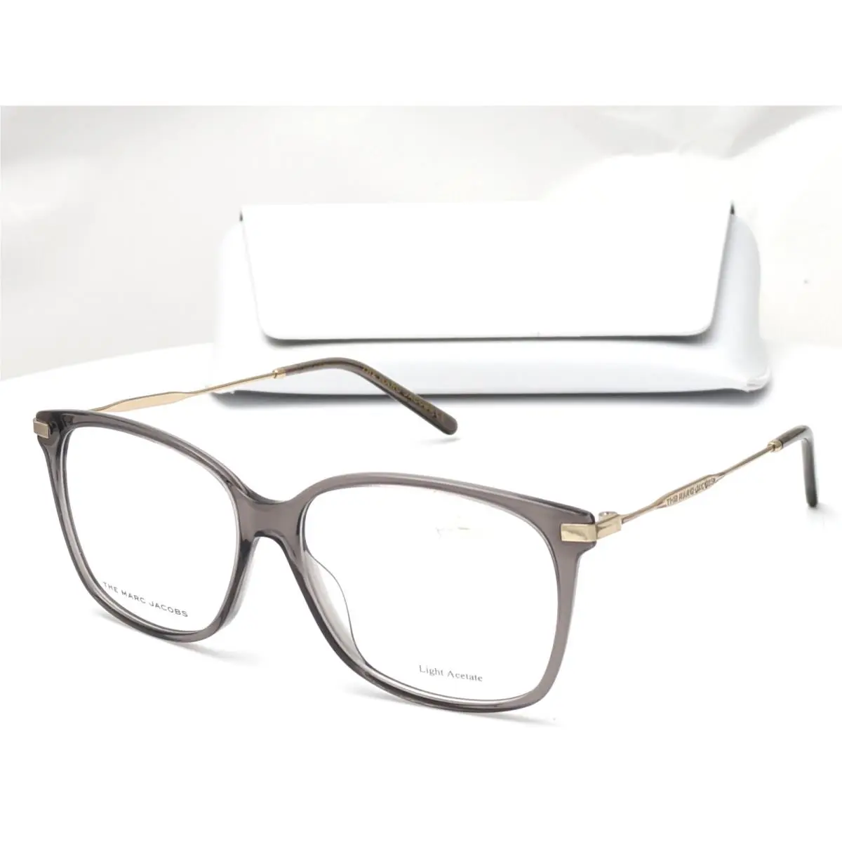 Marc 562 KB7 Grey Crystal Women`s Eyeglasses Frames 54-14-145 by Marc Jacobs