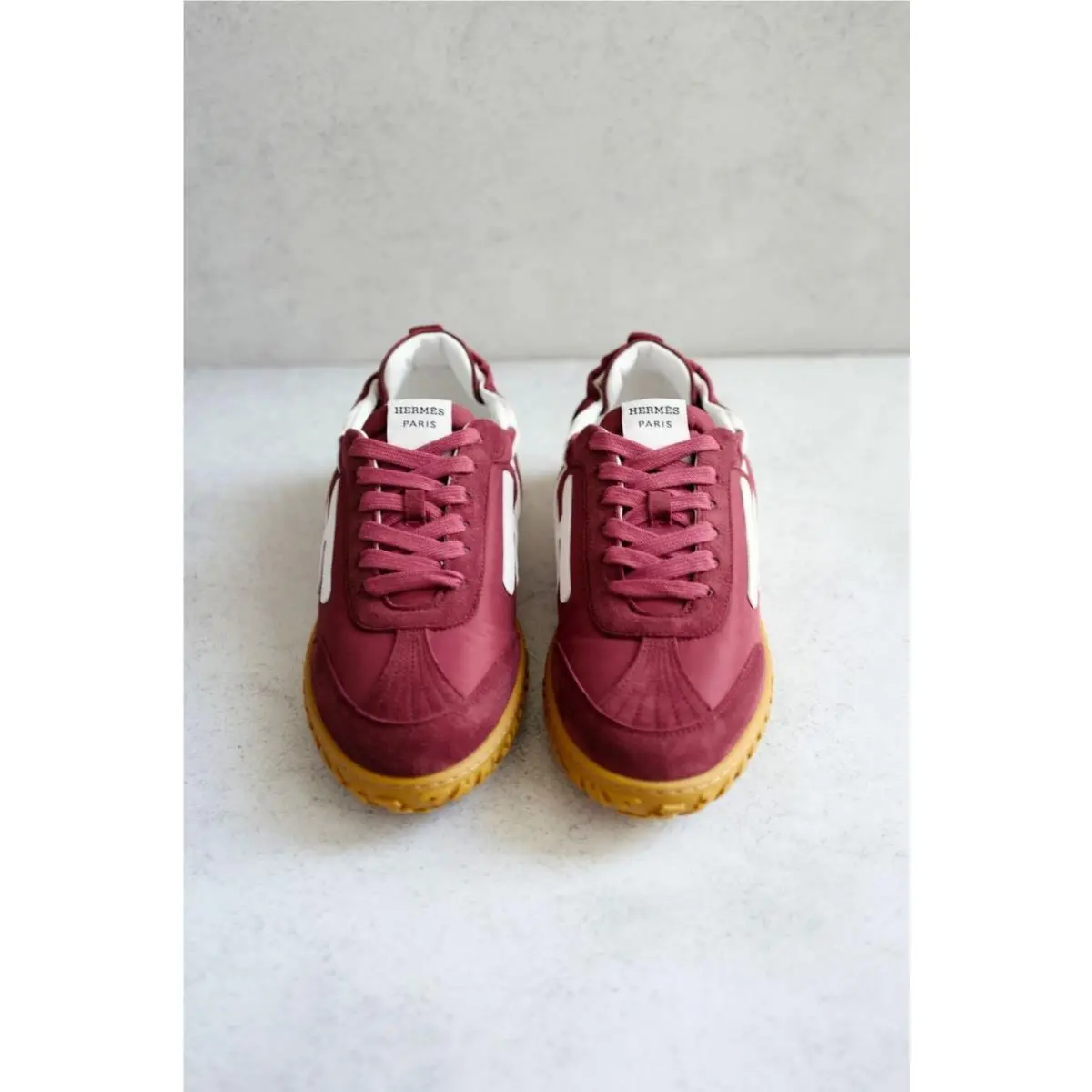 Hermes shoes - Jet Sneaker - Jet Sneaker - AS0283 - Rose Lie De Vin 9