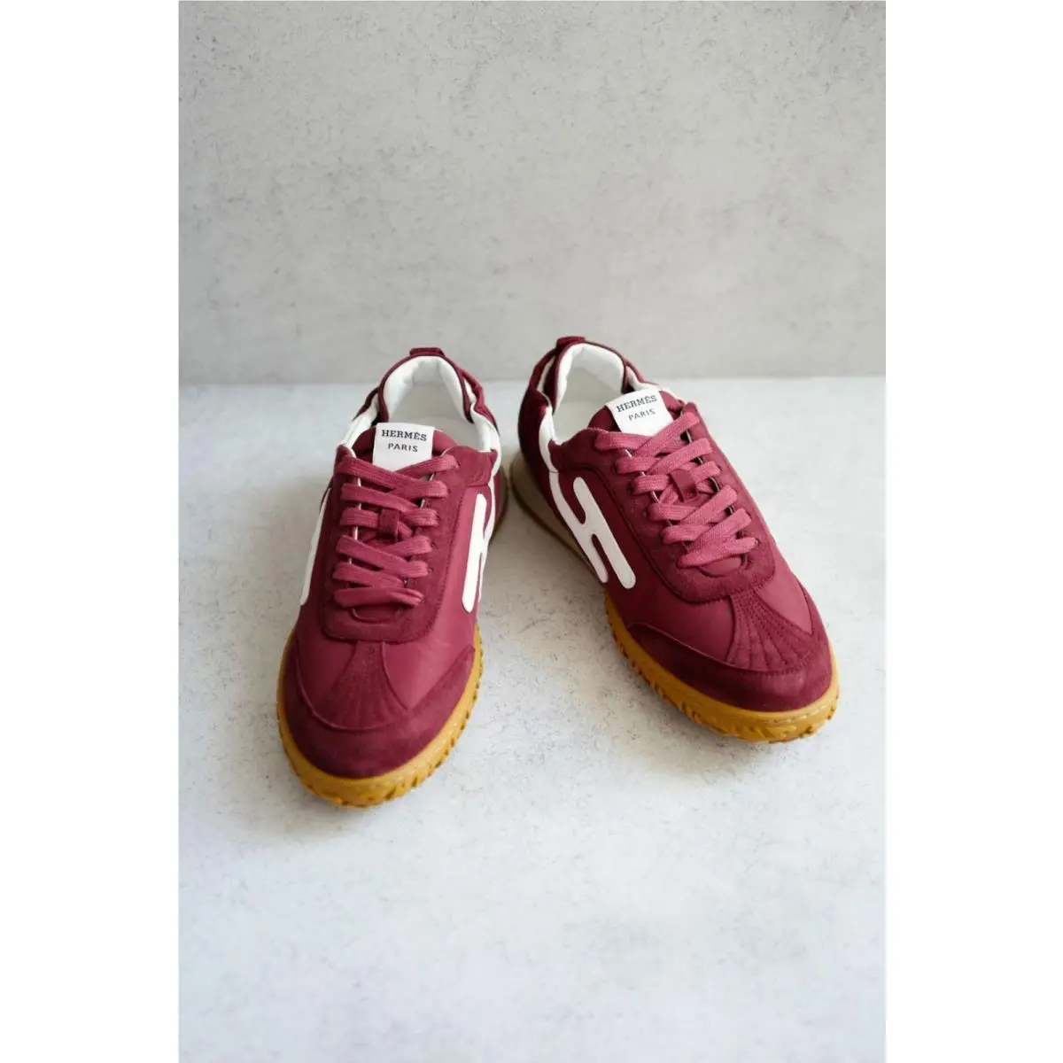 Hermes shoes - Jet Sneaker - Jet Sneaker - AS0283 - Rose Lie De Vin 22