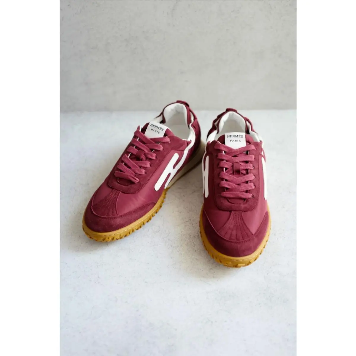 Hermes shoes - Jet Sneaker - Jet Sneaker - AS0283 - Rose Lie De Vin 5