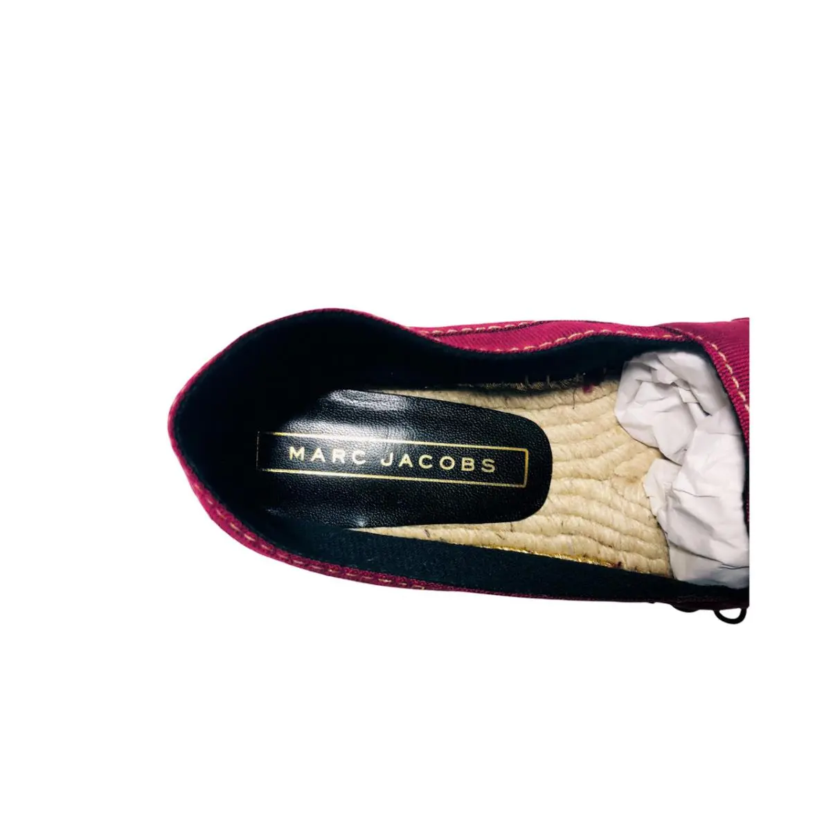 Marc Jacobs shoes - Gold Sienna Espadrille flats - Gold Sienna Espadrille flats - Red (UPC: 889732536946) 4