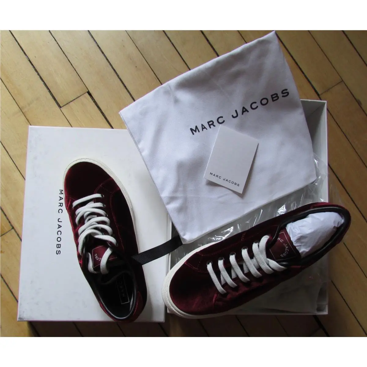 Marc Jacobs shoes - Marc Jacobs Empire Sneaker - Empire Sneaker - M9001172 - Red (UPC: 889732718625) 2