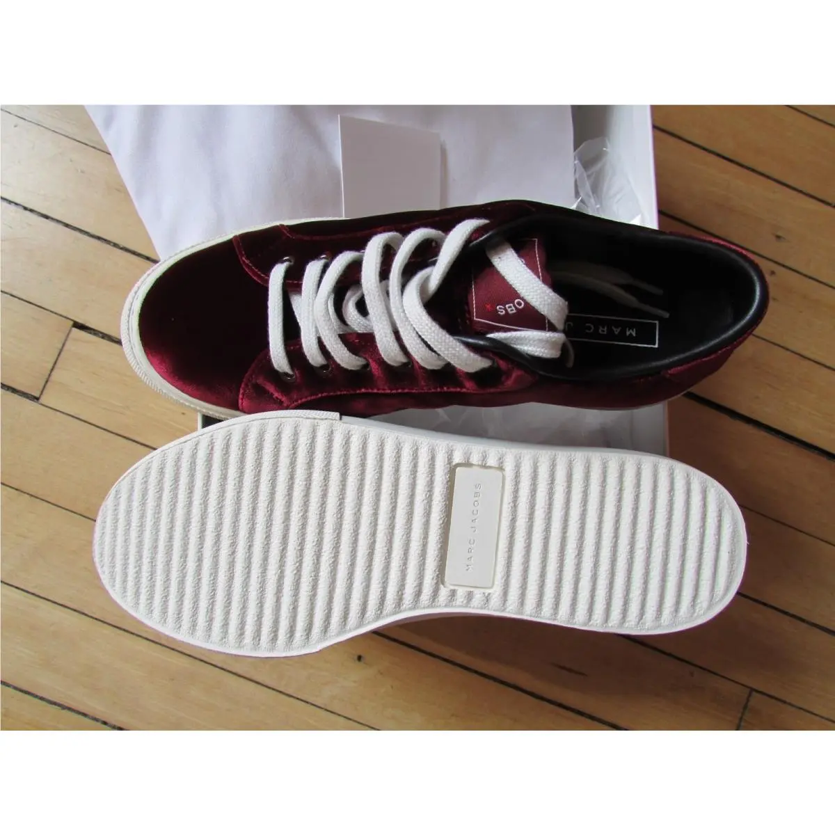 Marc Jacobs shoes - Marc Jacobs Empire Sneaker - Empire Sneaker - M9001172 - Red (UPC: 889732718625) 3