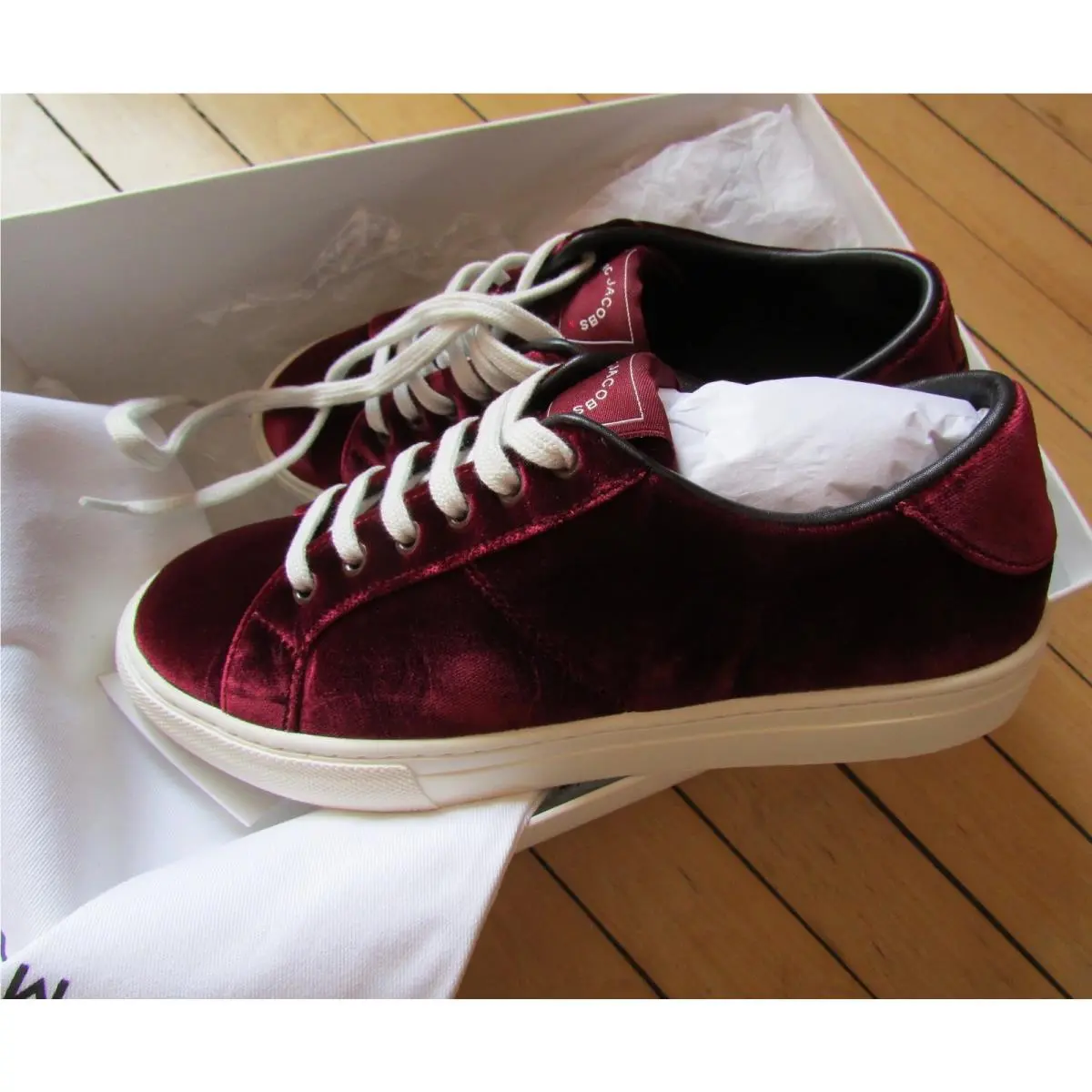 Marc Jacobs shoes - Marc Jacobs Empire Sneaker - Empire Sneaker - M9001172 - Red (UPC: 889732718625) 7