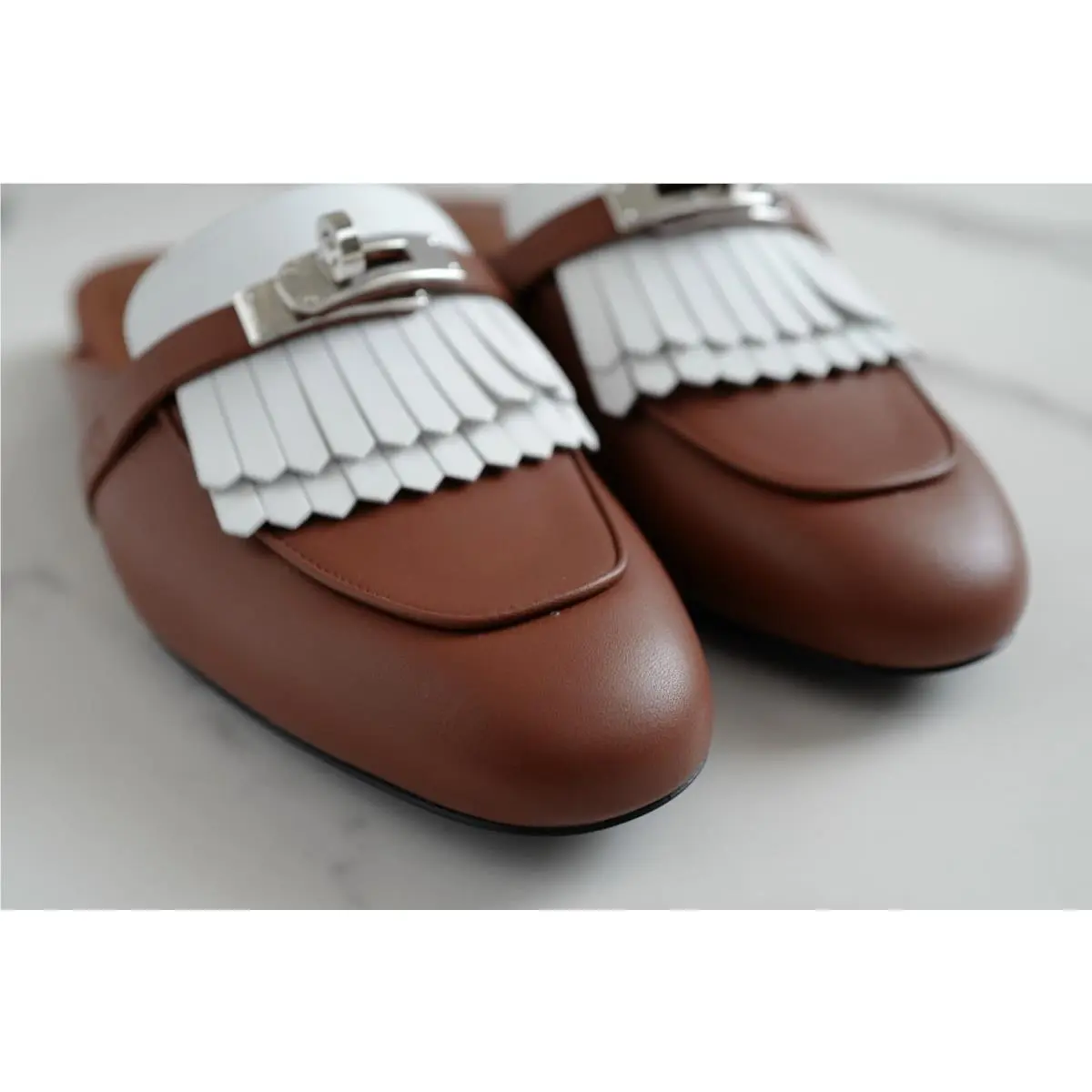 Hermes shoes - Oz Mule - Mule - Beige 14