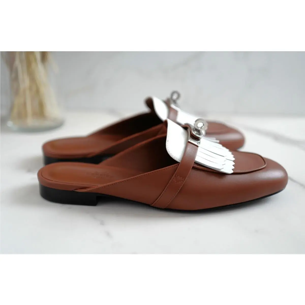 Hermes shoes - Oz Mule - Mule - Beige 4