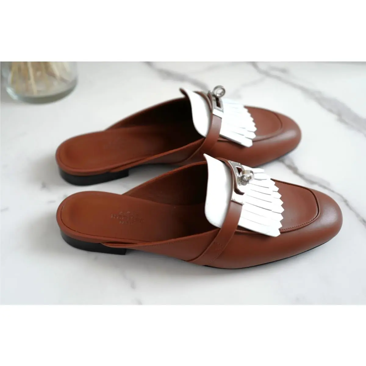 Hermes shoes - Oz Mule - Mule - Beige 5