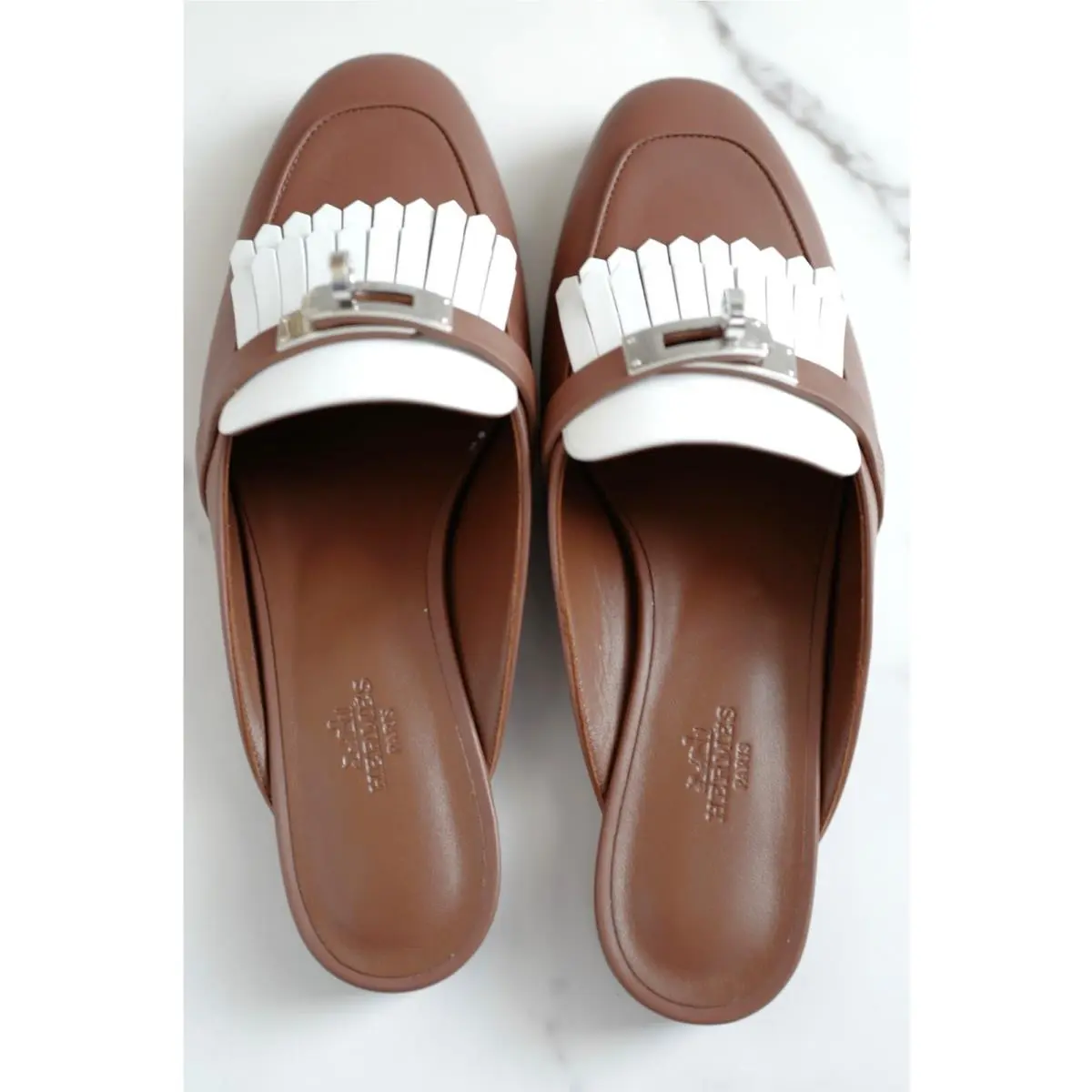 Hermes shoes - Oz Mule - Mule - Beige 7