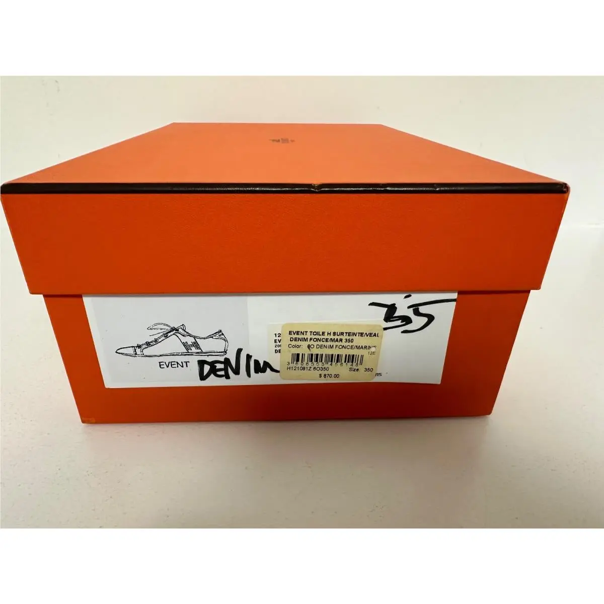 Hermes shoes - Blue (UPC: 3609091308766) 3