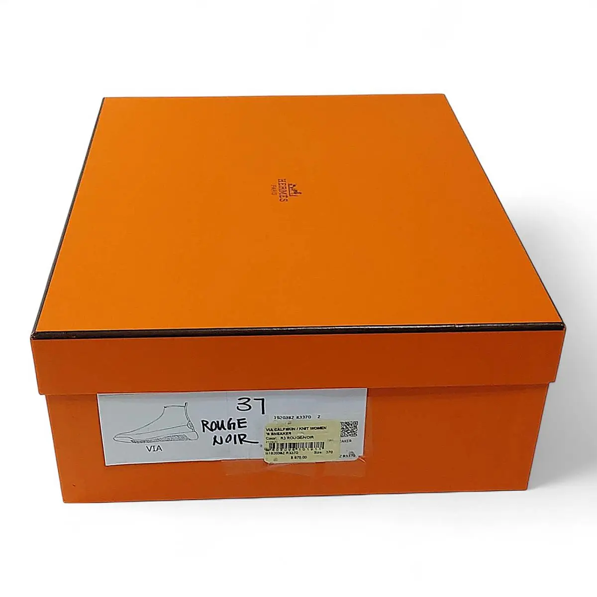 Hermes shoes - Via - Via - H192038Z - Red/Black 11