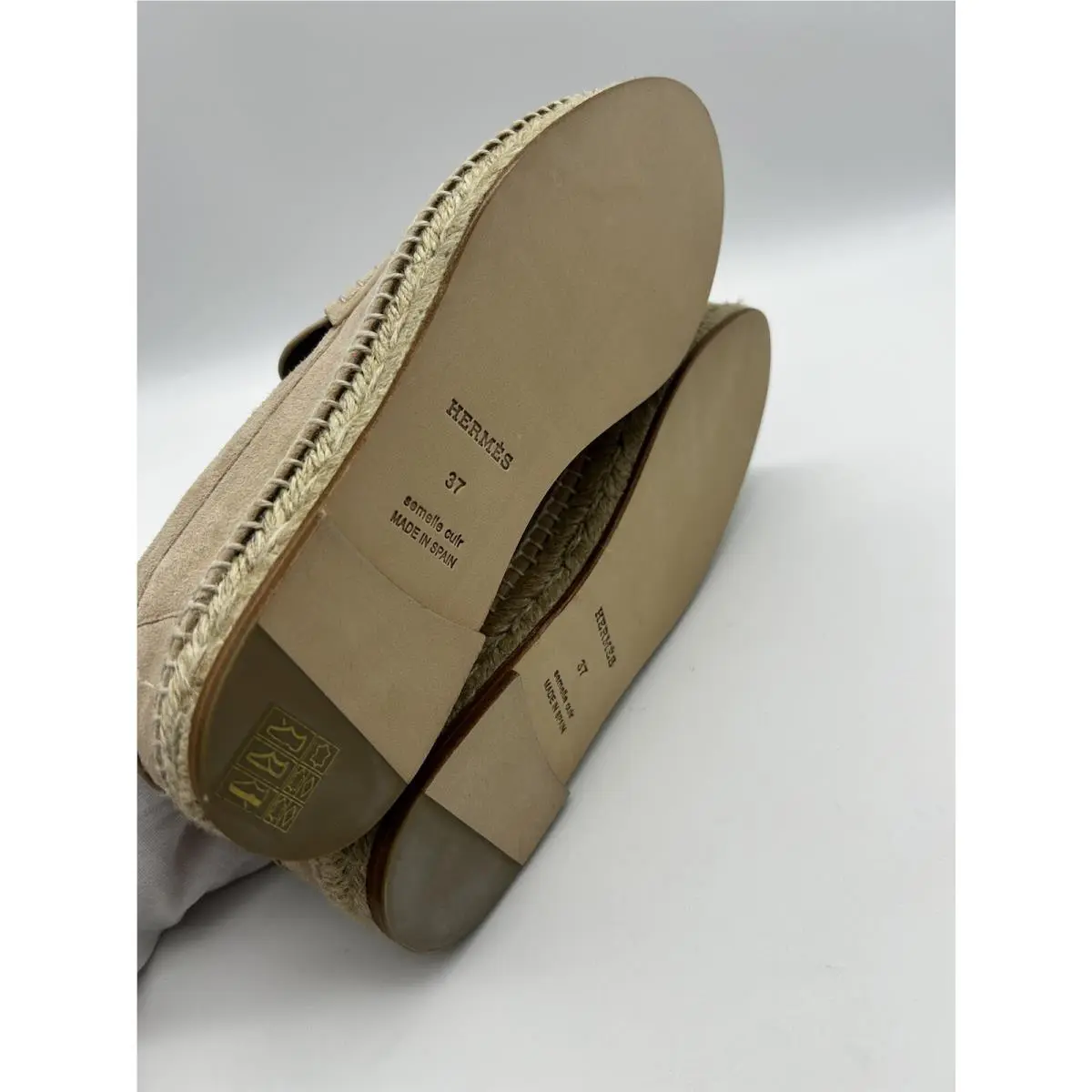 Hermes shoes - HERMES Trip - Trip - Beige 5