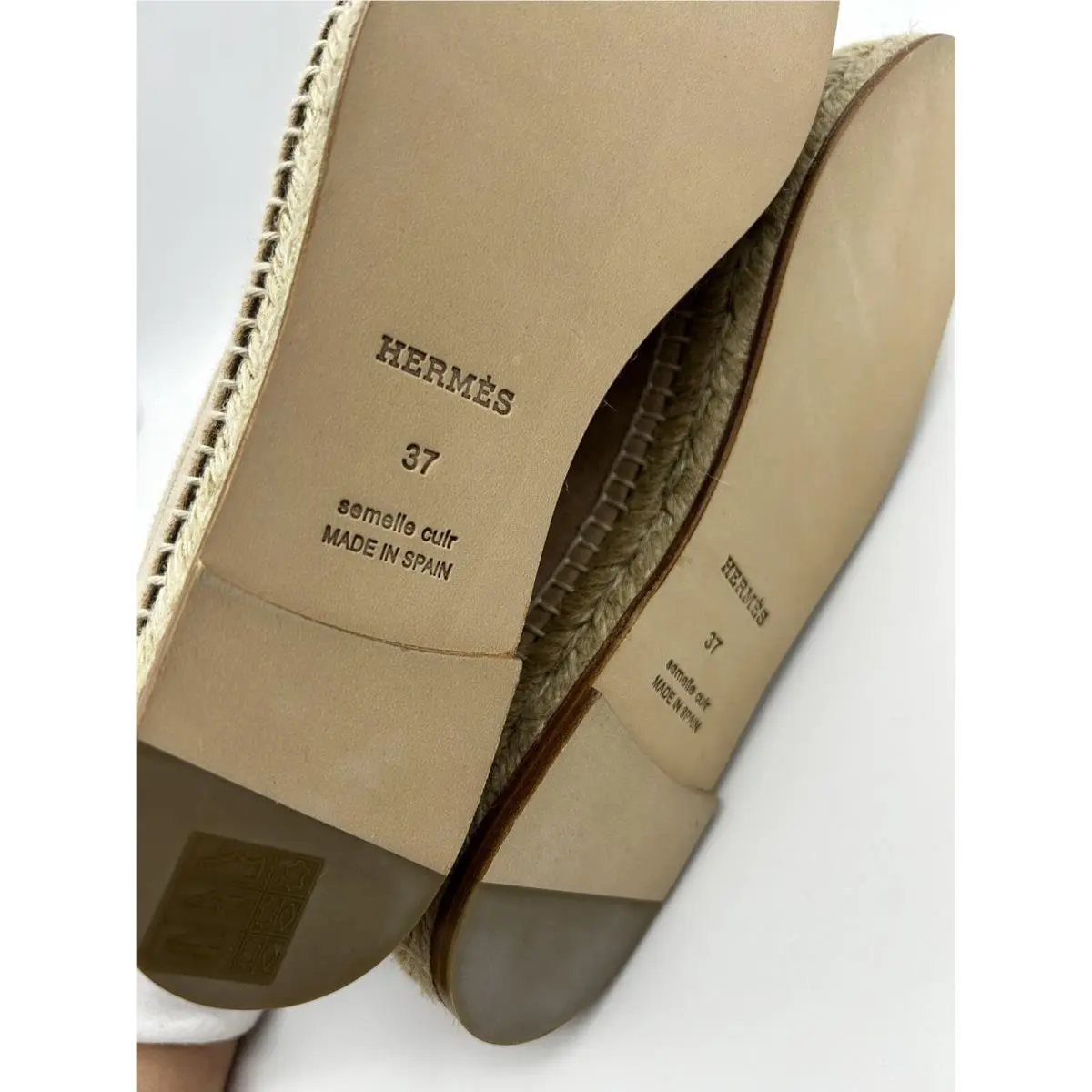 Hermes shoes - HERMES Trip - Trip - Beige 6