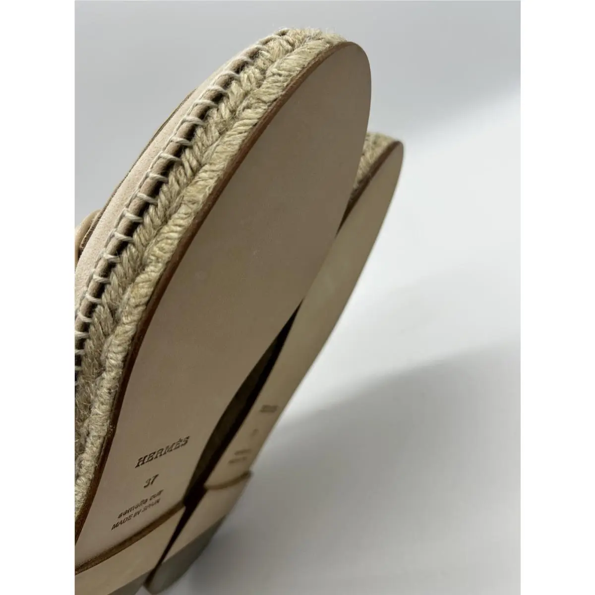 Hermes shoes - HERMES Trip - Trip - Beige 7