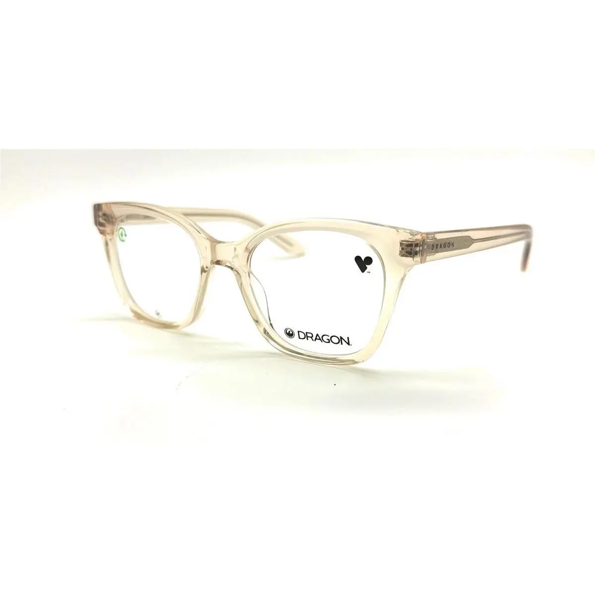 Dragon DR2054 204 Taupe Crystal Eyeglasses 51mm by Dragon Alliance