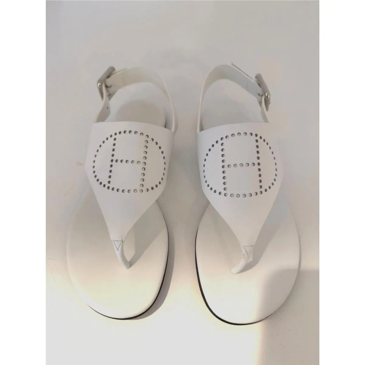 Hermes shoes - White (UPC: 3609091308766) 5