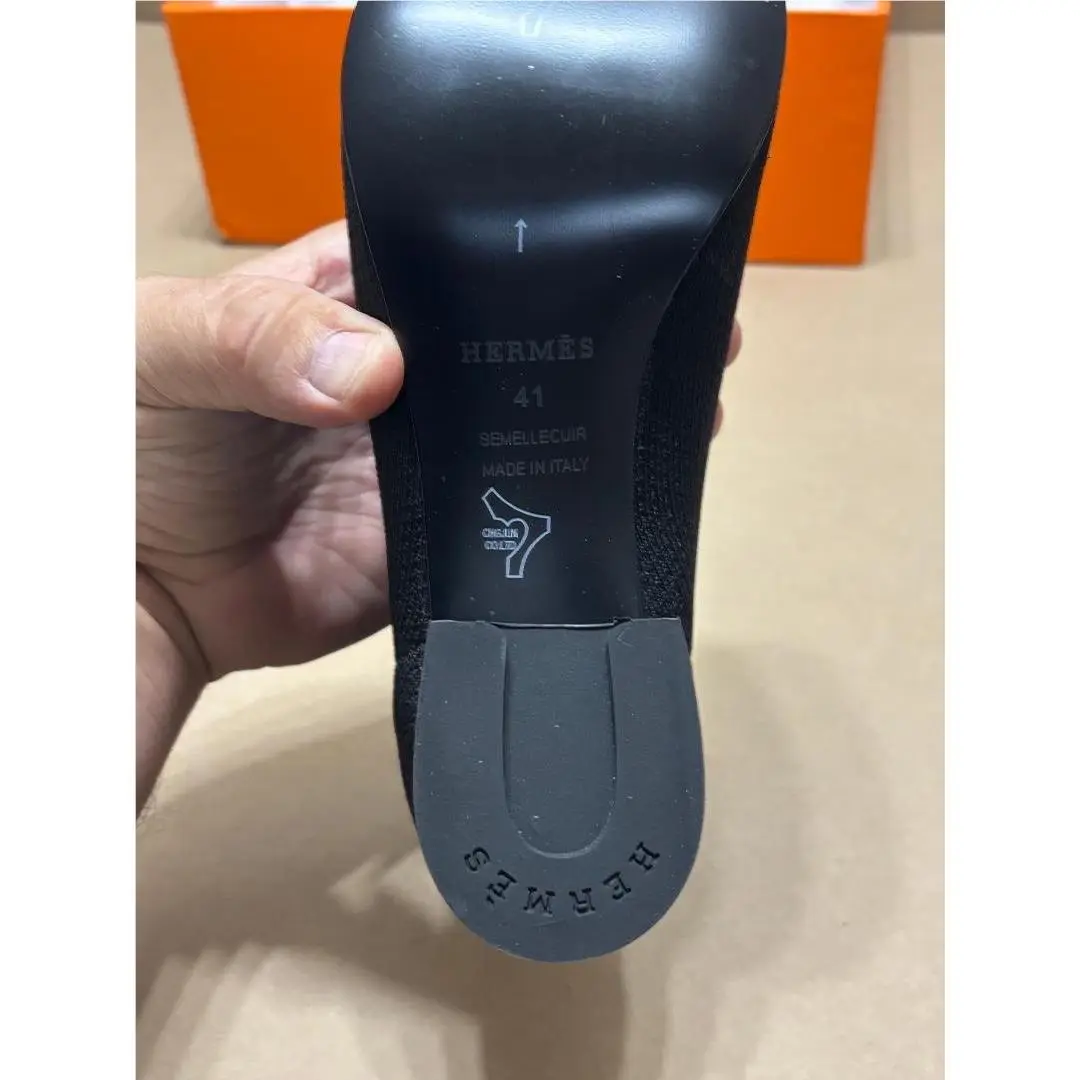 Hermes shoes - Hermes Vol Vert - Vol Vert - Black 12