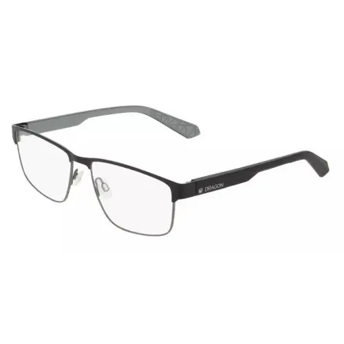 Dragon DR5020 002 Eyeglasses Men`s Matte Black Full Rim Rectangle Shape 56mm by Dragon Alliance