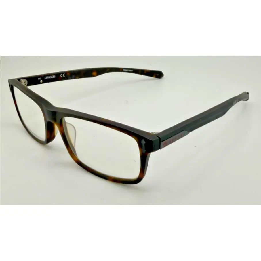 Dragon Frames Only Designer Eyeglasses Josh DR130 226 Brown 55-16-145 Full Rim by Dragon Alliance