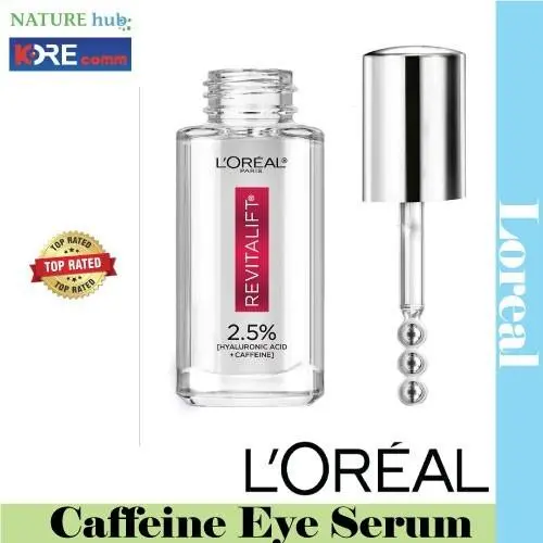 L`oreal Paris Revitalift Intensives Hyaluronic Acid Caffeine Eye Serum .67 oz by L'Oréal