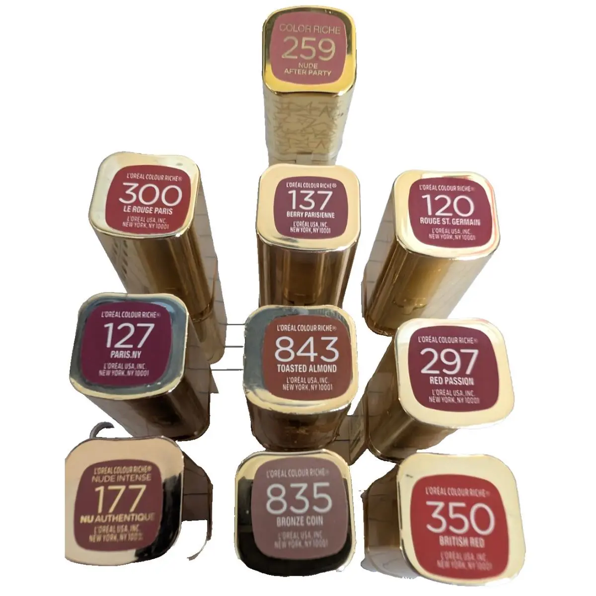 10 L`oreal Colour Riche Lipstick Retired Limited After Party by L'Oréal