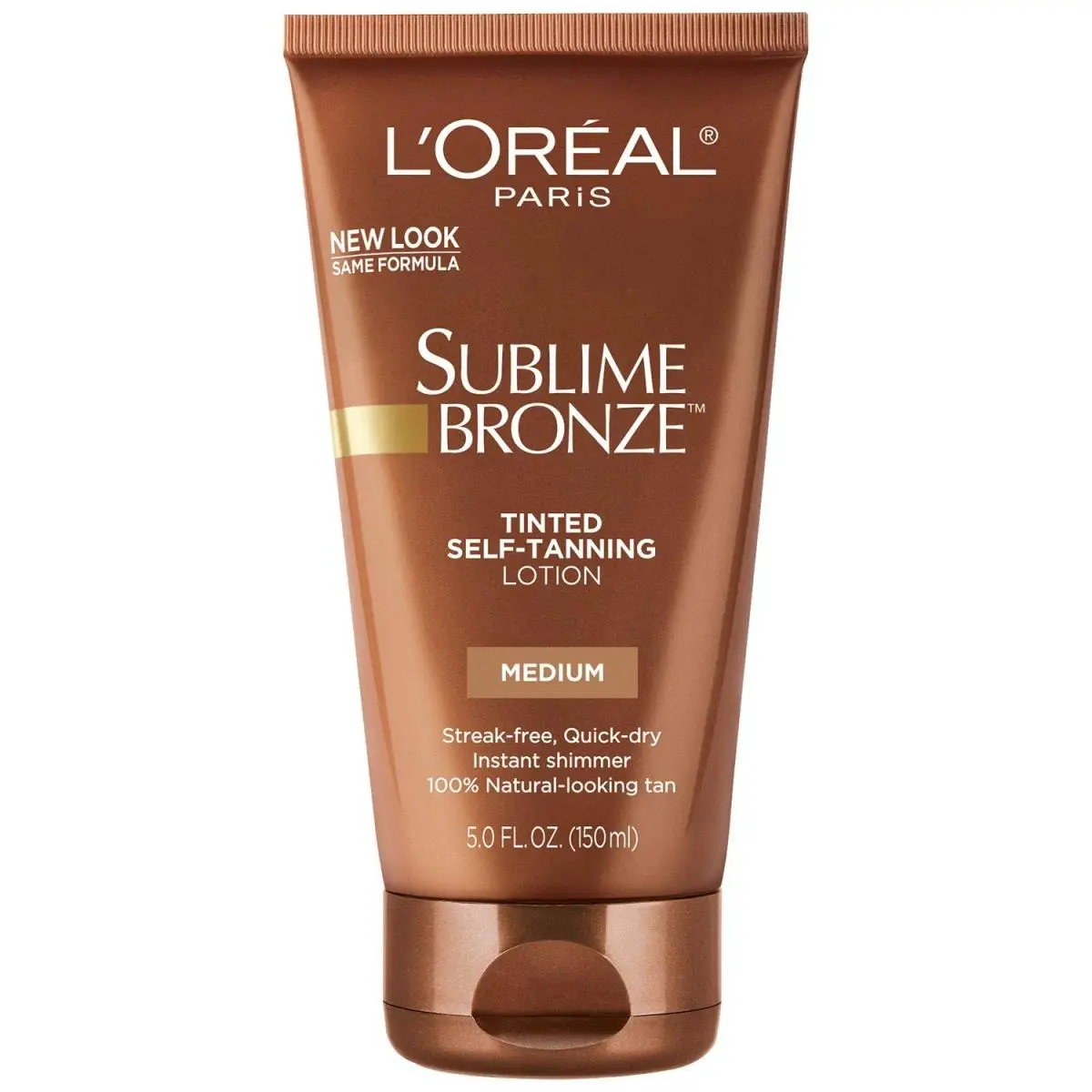 L`oreal Paris Sublime Bronze Tinted Self Tanning Lotion Medium Natural Tan 5 by L'Oréal