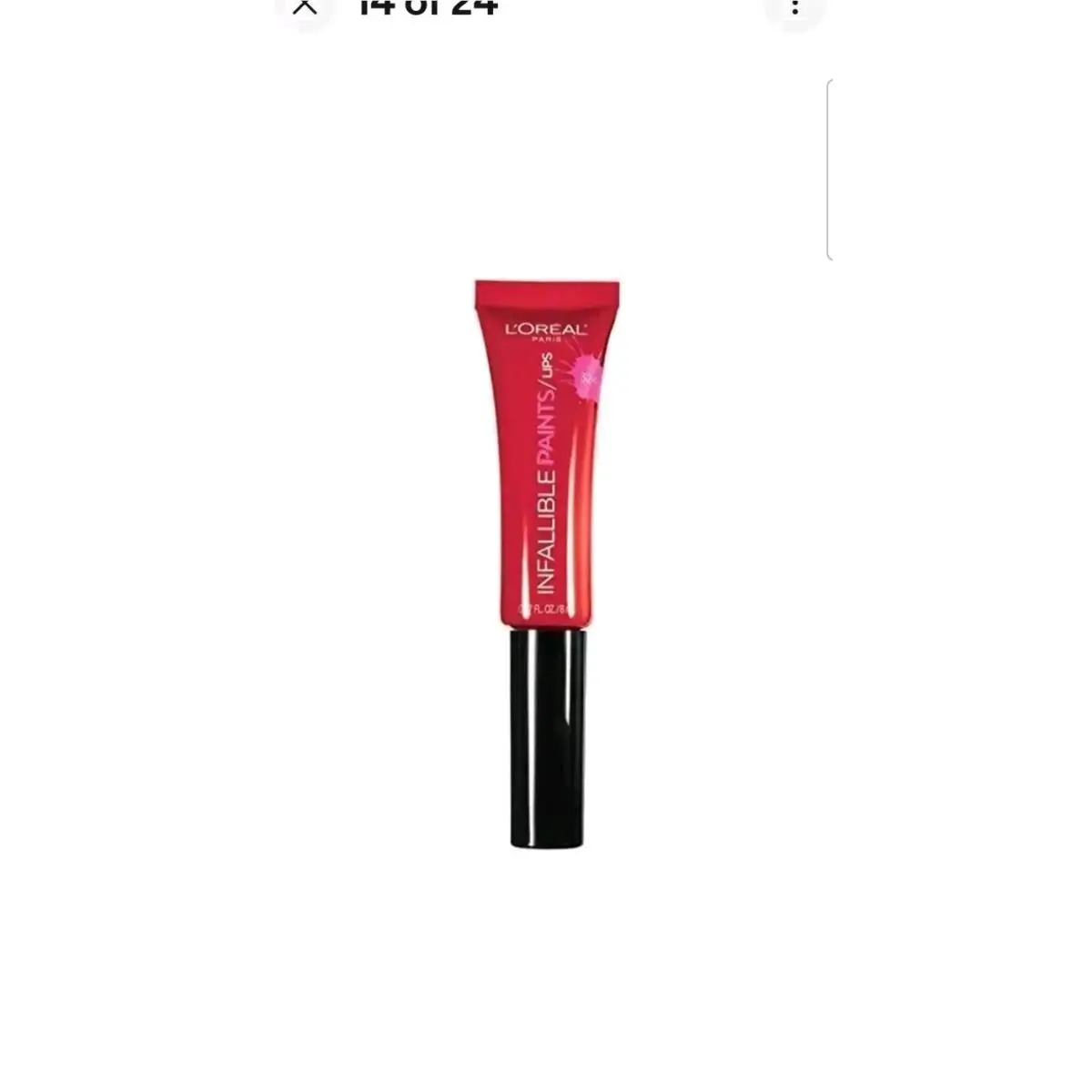 L`oreal Infallible Paints Lip Color 324 Red Diy Pack OF 15 by L'Oréal