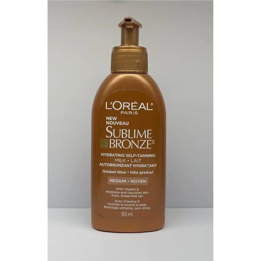 Loreal Sublime Bronze Hydrating Self Tanning Milk Medium Gradual Glow 5.5oz Htf by L'Oréal