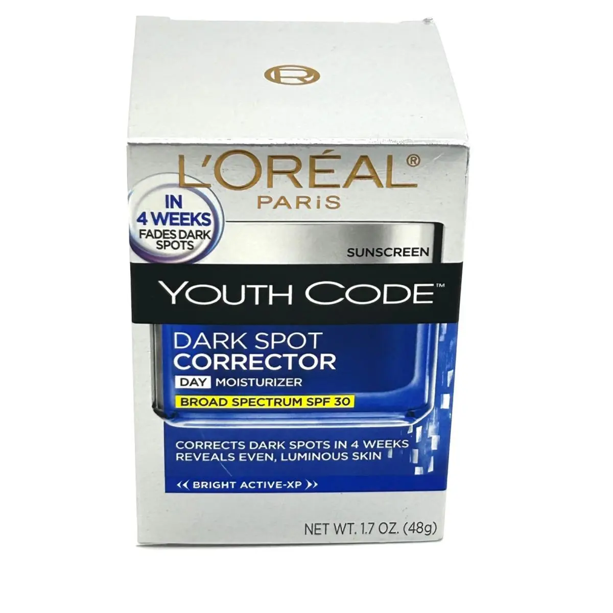 L`oreal Youth Code Dark Spot Corrector Day Moisturizer SPF30 1.7oz by L'Oréal