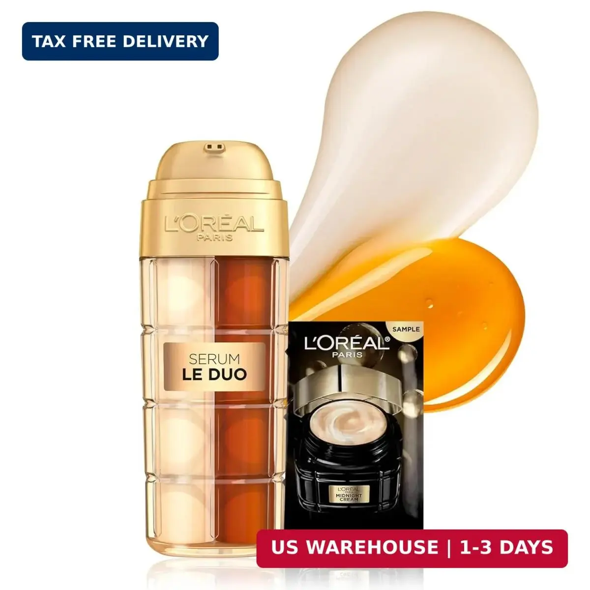 L`oreal Paris Age Perfect Serum Le Duo Brightening Firming and Anti-aging Seru by L'Oréal