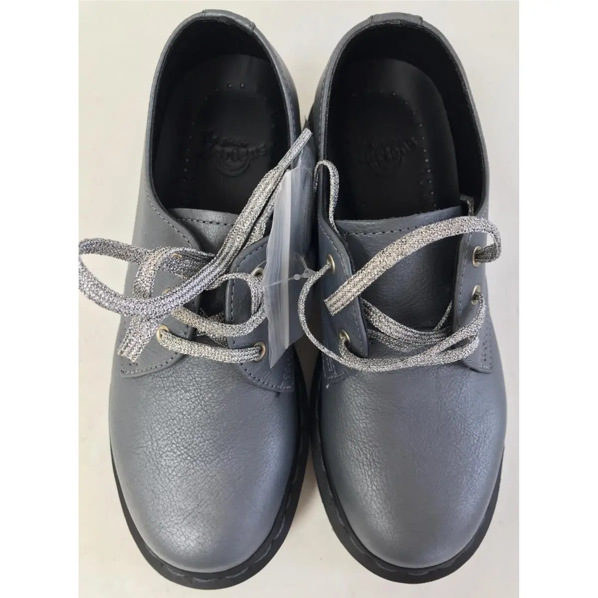 Dr. Martens shoes - Dr. Martens Virginia - Martens Virginia - Undefined - Gunmetal Gray, Manufacturer: Metallic Virginia (UPC: 190665273182) 0