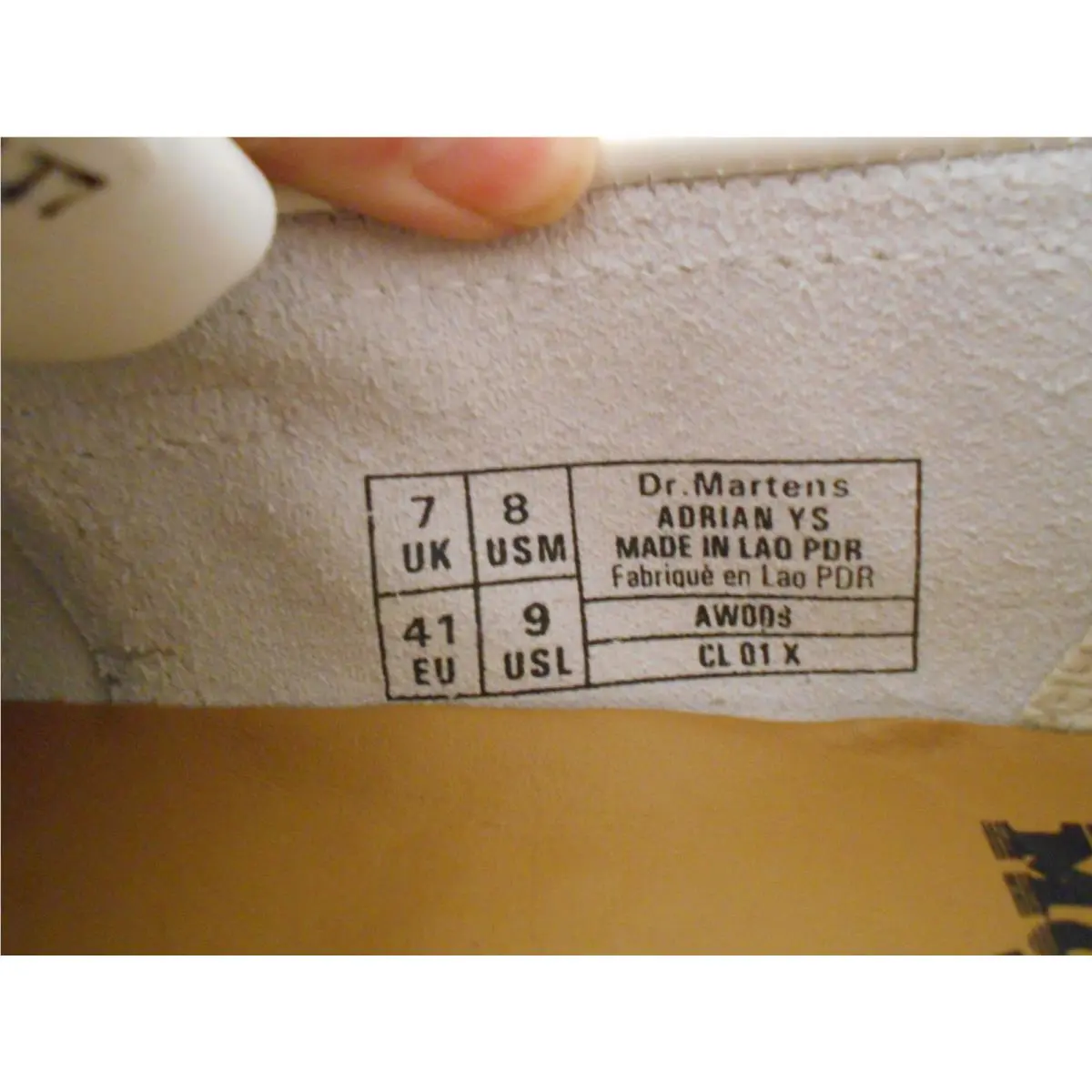Dr. Martens shoes - Dr. Martens Adrian YS - Martens Adrian - White 7