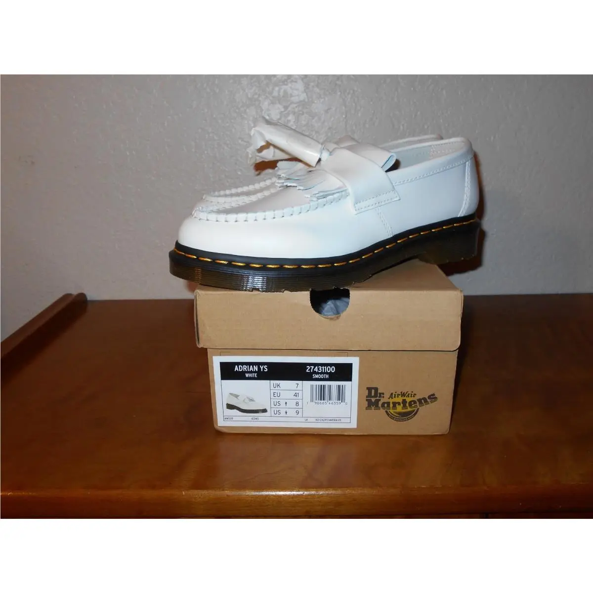 Dr. Martens shoes - Dr. Martens Adrian YS - Martens Adrian - White 0