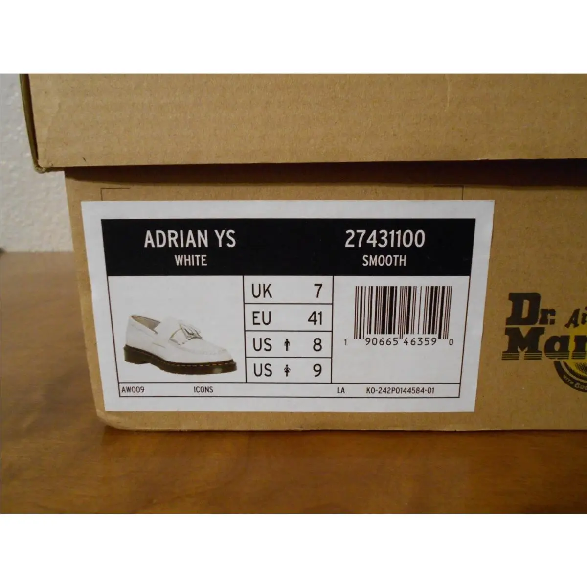 Dr. Martens shoes - Dr. Martens Adrian YS - Martens Adrian - White 5
