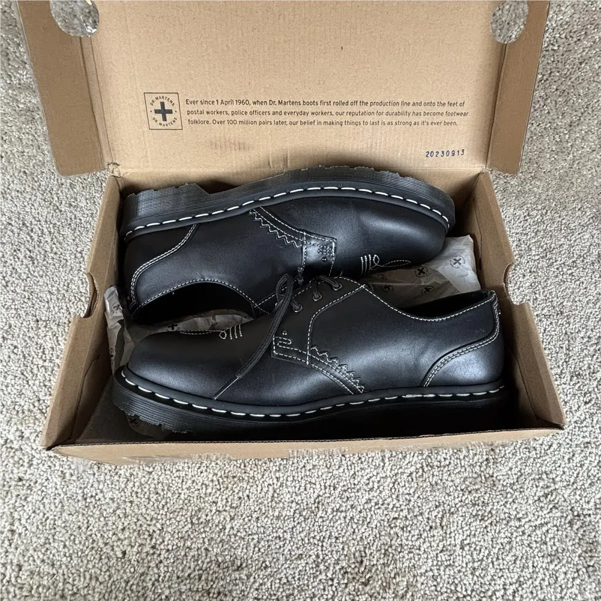 Dr. Martens shoes - DR. MARTENS 43427001 SMOOTH_1461_GS_II - MARTENS - 43427001 - Black 10