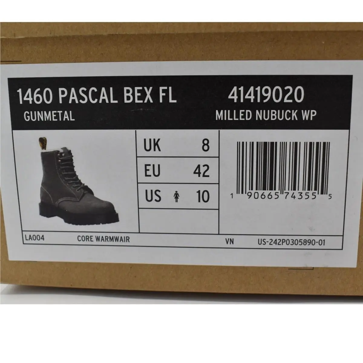 Dr. Martens shoes - 1460 Pascal Bex FL - Pascal Bex - Gray 9