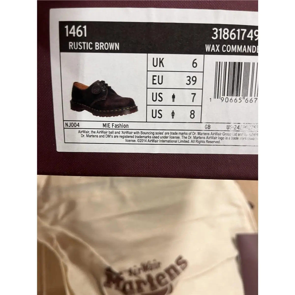 Dr. Martens shoes - Wax Commander - Wax Commander - Brown 8