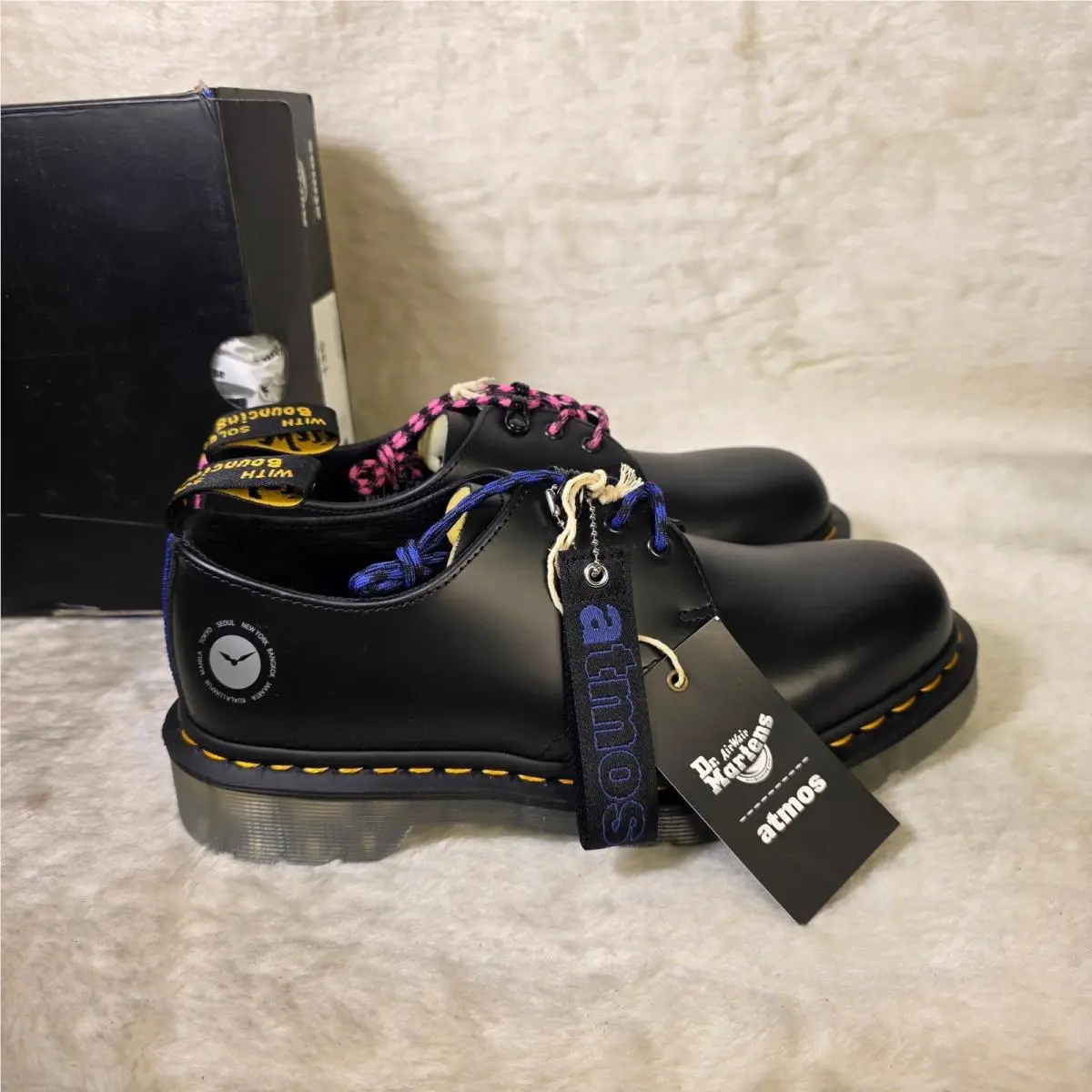 Dr. Martens shoes - 1461 Atmos - Atmos - Black 1