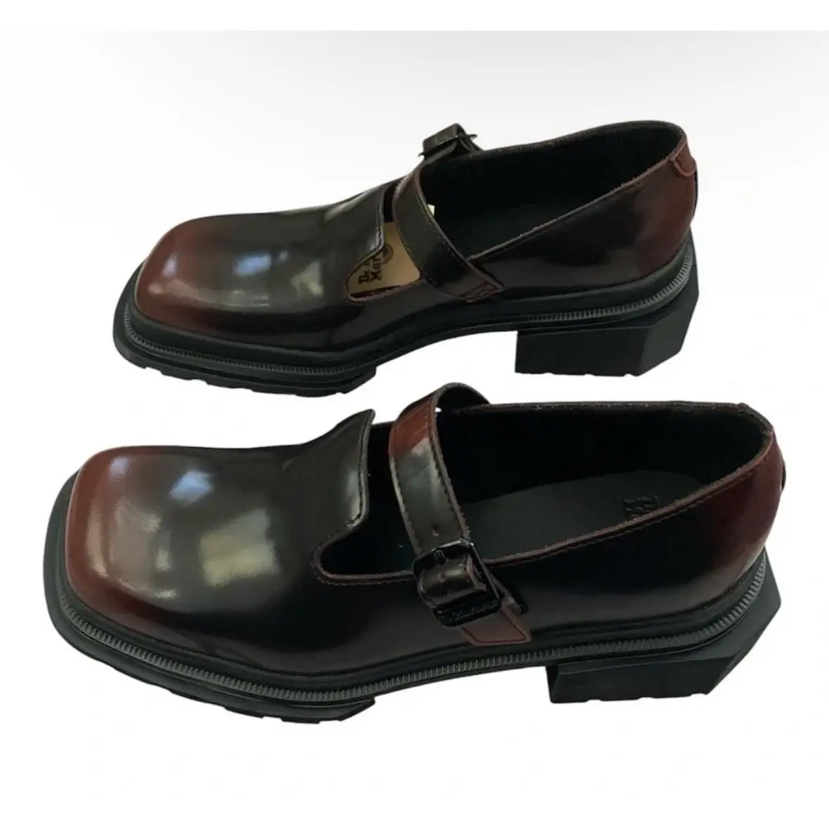 Dr. Martens shoes - Dr.Martens Maybole MJ Arcadia - Maybole Arcadia - Cherry Red, black 2