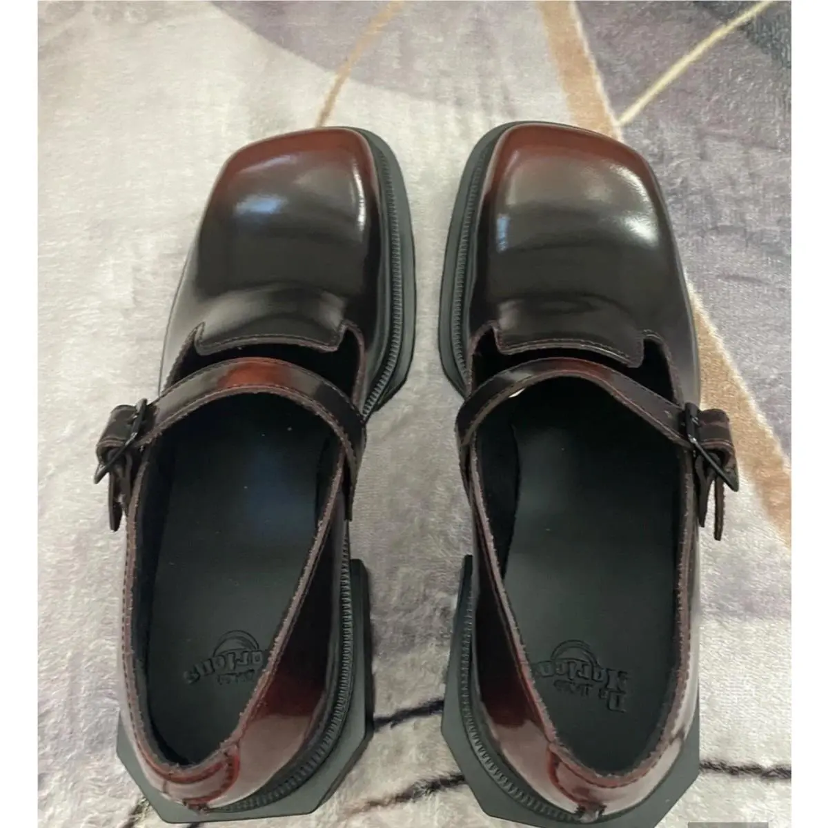 Dr. Martens shoes - Dr.Martens Maybole MJ Arcadia - Maybole Arcadia - Cherry Red, black 0