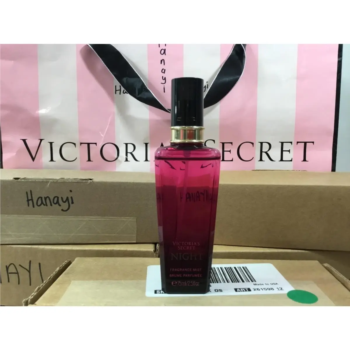 Victoria`s Secret Night Fragrance Body Mist 2.5 OZ / 75 ML Travel Size