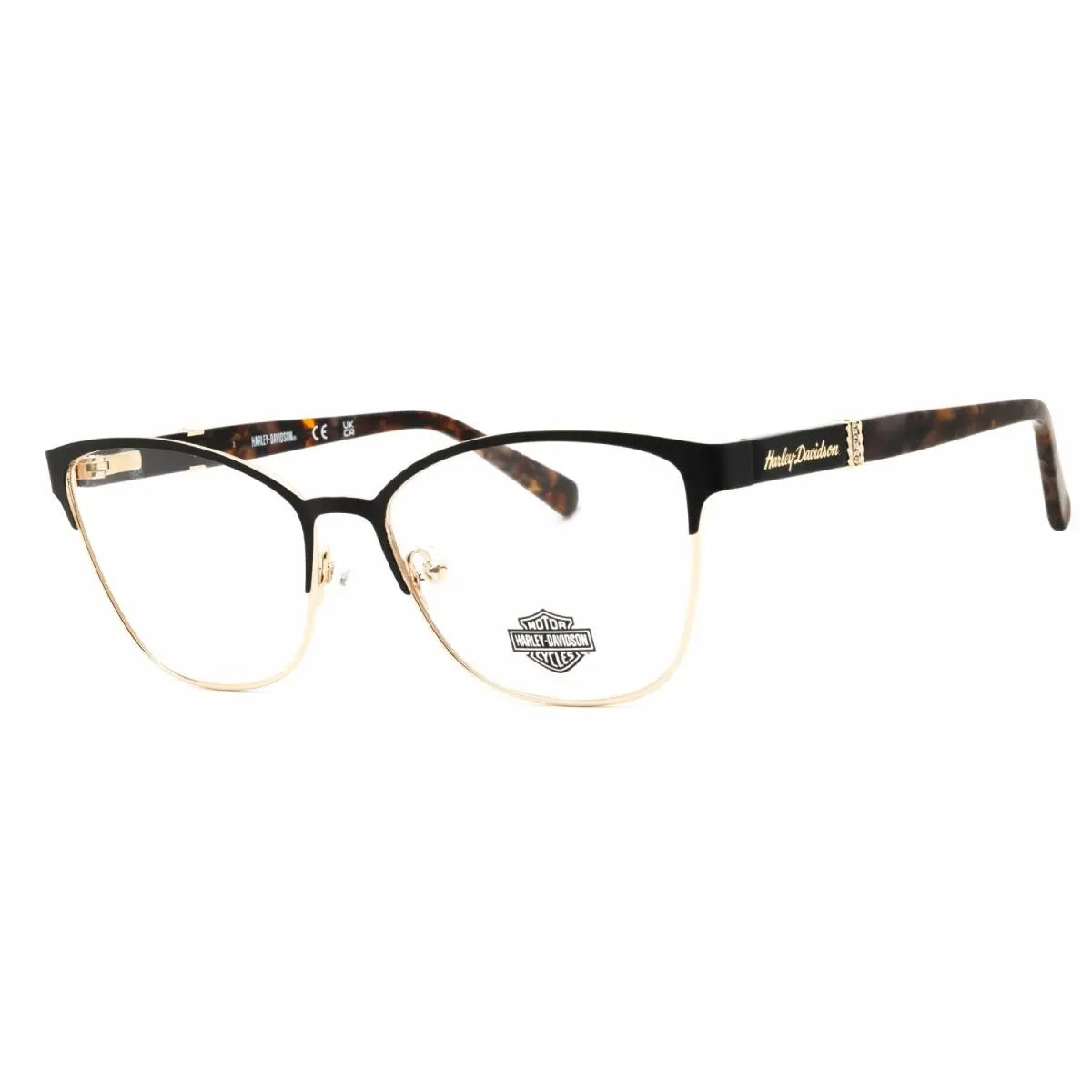 Harley-davidson HD50058 002 Matte Black 55mm Men`s Eyeglasses