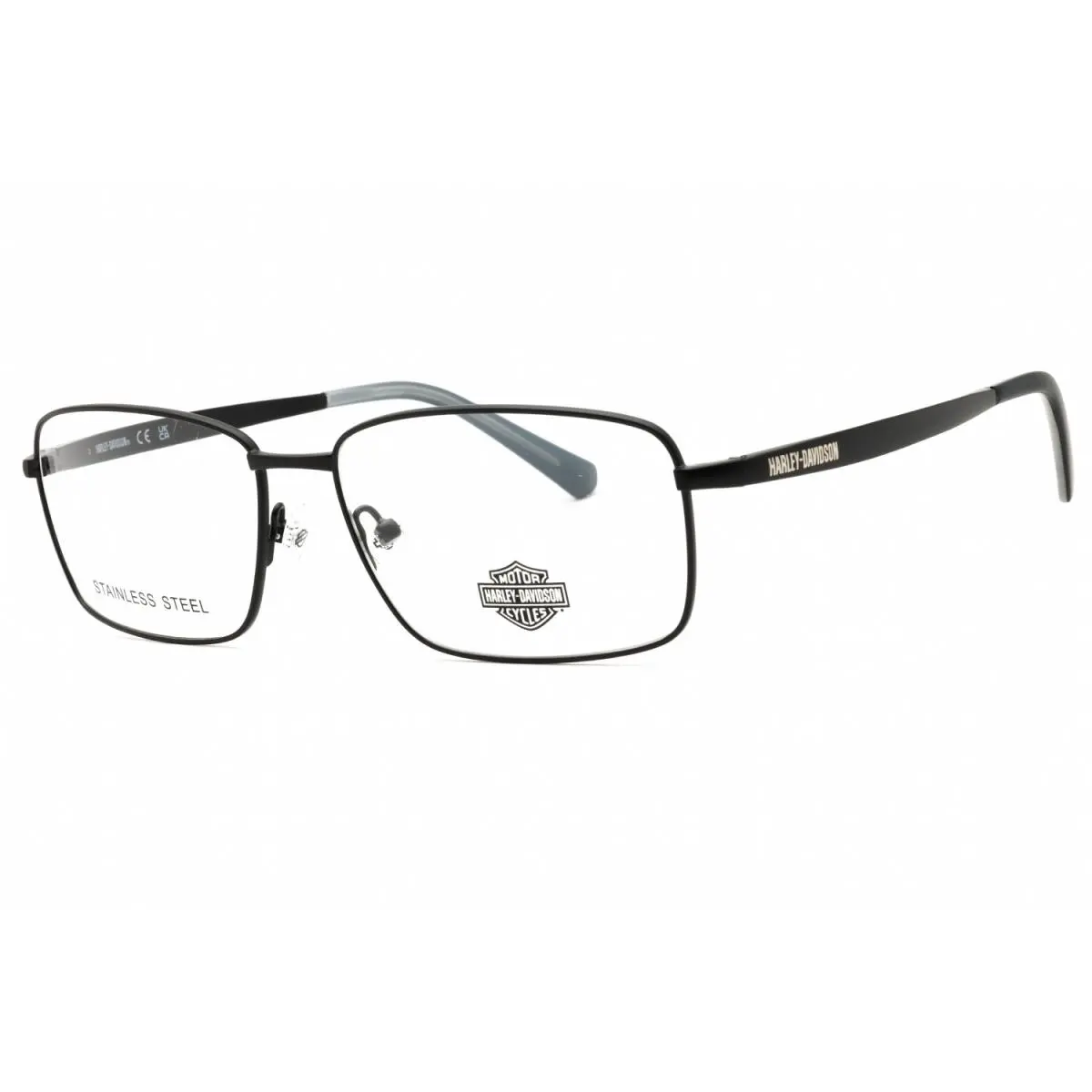 Harley-davidson HD50100 002 Matte Black 59mm Men`s Eyeglasses