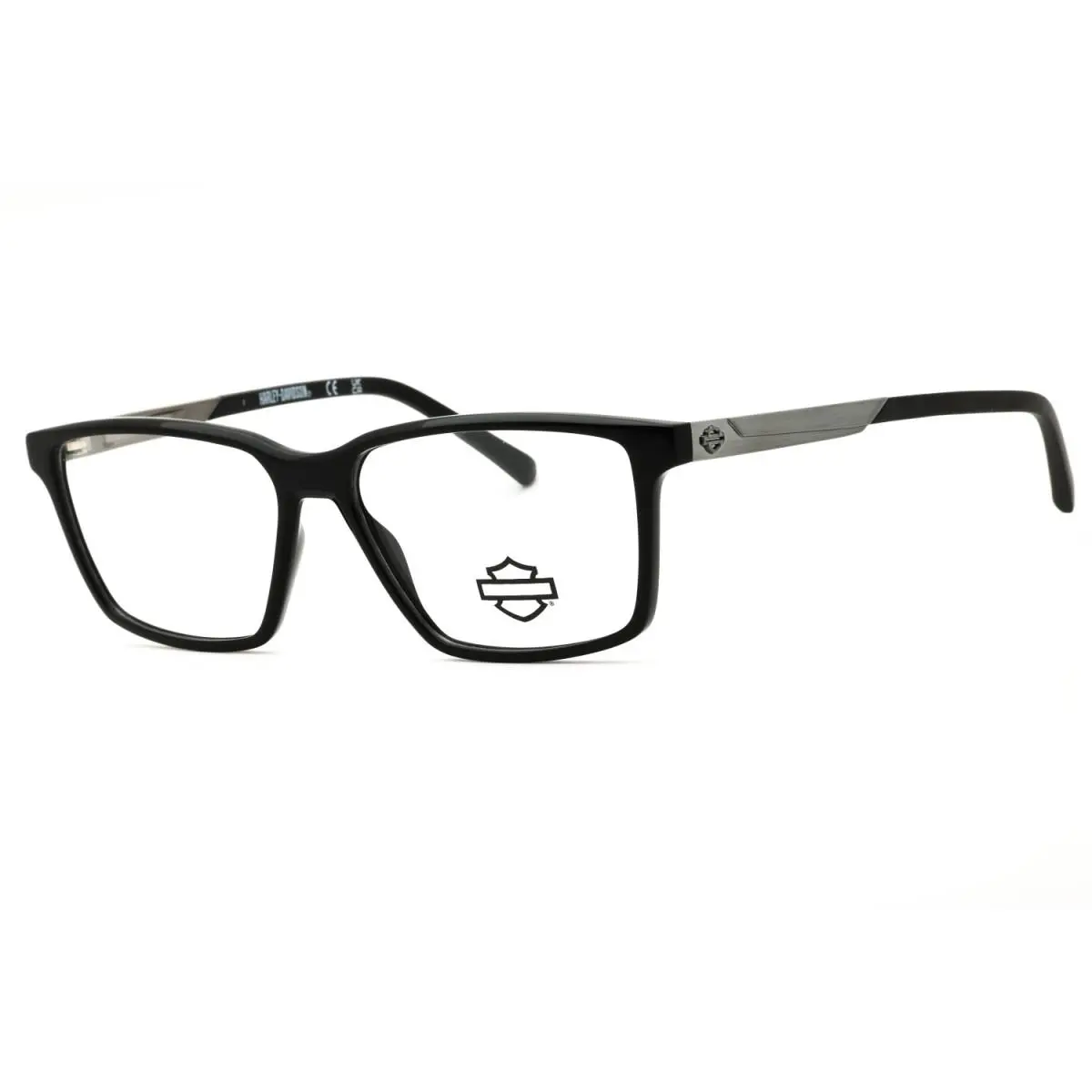 Harley Davidson HD50120 001 Shiny Black 57mm Eyeglasses