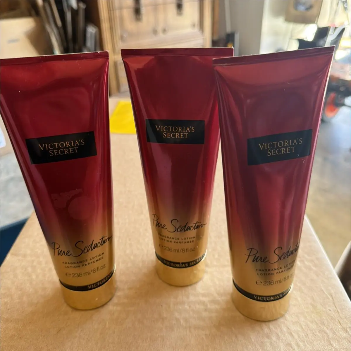 3-Victoria`s Secret Pure Seduction Fragrance Body Lotion 8 fl oz